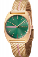 Esprit Uhr Uhren Damenuhr ES1L0035M0085 Spectrum Green...