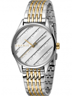 Esprit Uhr Uhren Damenuhr ES1L029M0075 E.ASY Two Tone