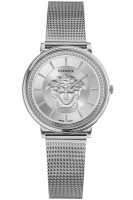 Versace Uhr Uhren Damenuhr VE8103921 V CIRCLE Edelstahl