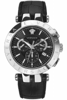 Versace Uhr Uhren Herrenuhr Chronograph VERQ00520 V-Race + 2 Lünetten