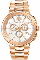 Versace Uhr Uhren Herrenuhr Chronograph VFG180016 Mystique Sport Edelstahl