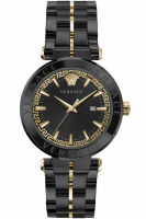 Versace Uhr Uhren Herrenuhr VE2G00621 AION schwarz