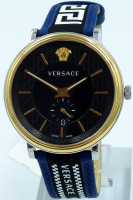 Versace Uhr Uhren Herrenuhr VEBQ01419 V CIRCLE Leder