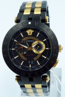 Versace Uhr Uhren Herrenuhr VEBV00619 V-Race schwarz gold