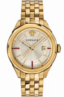 Versace Uhr Uhren Herrenuhr VERA00618 GLAZE gold