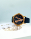 Versace Uhr Uhren Damenuhr VEHC00419 V Virtus Leder blau
