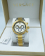 Versace Uhr Uhren Herrenuhr Chronograph VEV700519 CHRONO CLASSIC bicolor