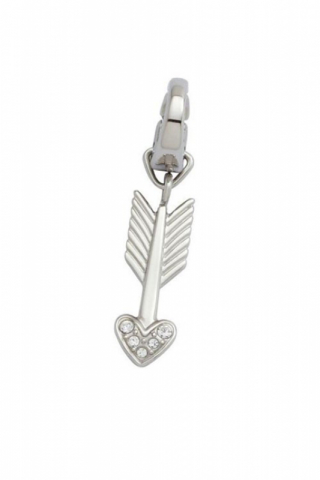 Fossil Charm Charms Anhnger Pfeil Glassteine JF86773
