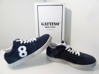 Gattino G1416-172-46CO-AC-0000 Jungenschuhe Sneaker blau Wildleder  Gr.31