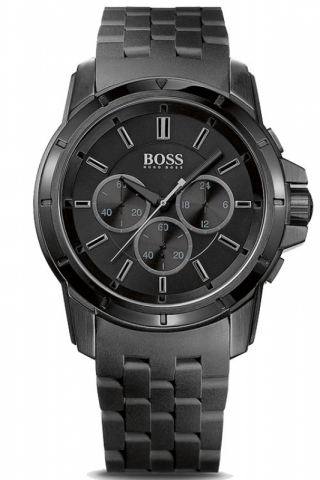 Hugo Boss Uhr Uhren Herrenuhr Chronograph 1513031 Origin Chrono schwarz