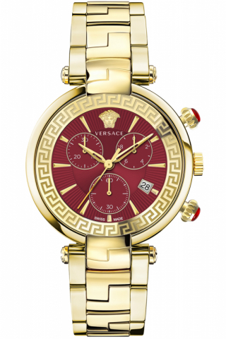 Versace Uhr Uhre Herrenuhr Chronograph VE2M00721 Revive gold