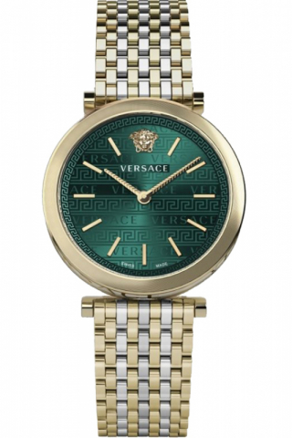 Versace Uhr Uhren Damenuhr VELS01219 V-TWIST bicolor