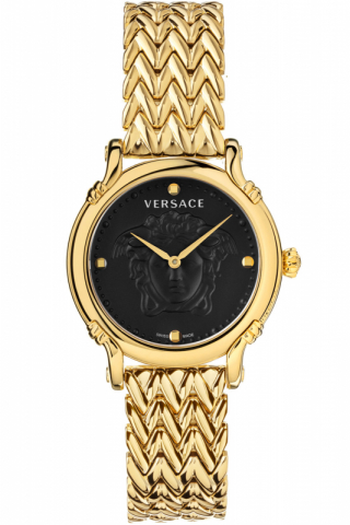 Versace Uhr Uhren Damenuhr VEPN00620 Safety Pin gold