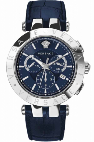 Versace Uhr Uhren Herrenuhr Chronograph VERQ00620 V-Race + 2 Lnetten