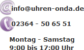 Kundenservice bei uhren-onda.de